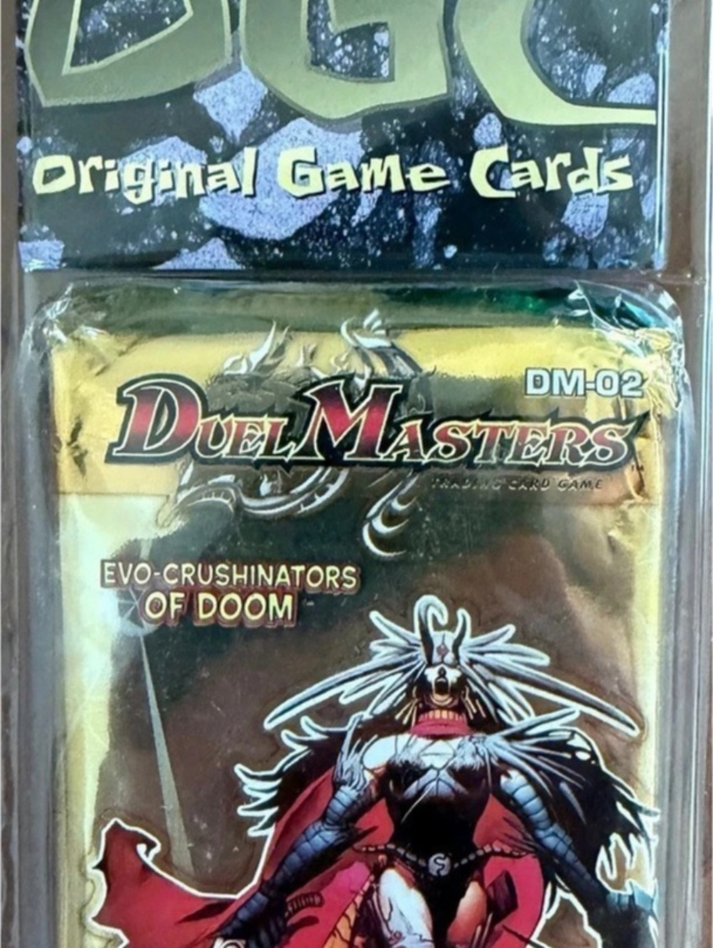 2004 Duel Masters DM-02 Evo-Crushinators of Doom Sealed Booster Blister